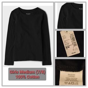 Long Sleeve Black Tee